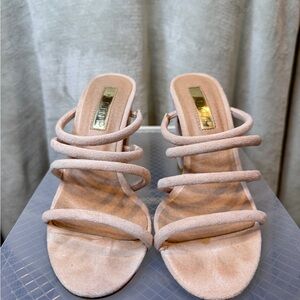 Bellini Pink Strappy Heels